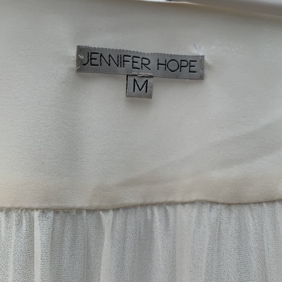 Jennifer Hope- Silk cream Dress - Picture 5 of 15